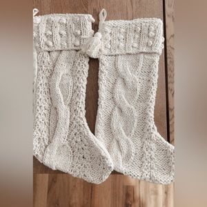 World Market Knit Stockings